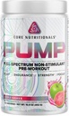 Core Nutritionals Pump Full- Spectrum Non-Stimulant Pre-Workout, N03T Nitraatti, Peak02, Alpha GPC, Maksimipumppu, vahvuus, ja suorituskyky 20 Servings (Apple Guava)