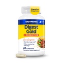 Enzymedica Digest Gold + Probiootit, 2-in-1 Formula Gut Health, Dgestive Enzymes & 1 miljardia Active Probiotic Cultures, 45 Count (FFP)