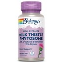 SOLARAY Milk Thytle Phytosome kanssa Artichoke, Voikukka, ja inkivääri - Milk Thistle Extract tarjonta 15% Silybin - Liver Supplement - 60 päivän takuu, Lab Varmennettu - 60 Tarjoilut, 60 VegCaps