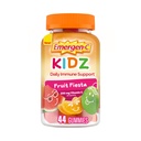 Emergen-C Kidz Päivittäinen Immuuni Tuki Ravintolisät, Maustetut Gummies C- ja B-vitamiinit, Fruit Fiesta Flavored Gummies, Takaisin koulun Essentials - 44 Count