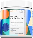 GMDN Creatiini - Creatiini Monohydraatti HMB jatkuvaa lihasten tukea ja hyödyntämistä D3-vitamiinin ja K2-vitamiinia luun ja yhteisen terveyden - suunniteltu naisille ja miehille - makuamaton jauhe - 30 tarjoilla