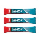 CLIF BLOKS - Energy Chews - Trooppinen Punch kanssa 25 mg kofeiini - ei-muuntogeenisiä organismeja - Kasvipohjaiset elintarvikkeet - Nopea polttoaine pyöräily ja käynnissä - Työnvälipala (2.1 Ounce Packet, 3 Count)