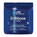 Life Extension D-Ribose Powder, liuotetaan nesteeseen stimuloimaan solujen energian tuotantoa ja tukemaan sydämen ja lihasten terveyttä, gluteeniton, ei-GMO, kasvissyöjä, 150 grammaa