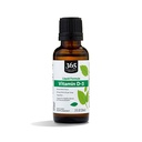 Koko ruokatori, D-3-vitamiini, nestemäinen Mint Flavor 1000IU, 1 OZ