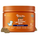 Zesty Tassut Koira Multivitamiini, pureskeltava koiran vitamiineja ja lisäravinteet hippi & nivelet, iho & takki, Omega 3 kalaöljy koirille- pentu monivitamiini - kananpentu pureskella- 90ct
