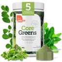 Zahler Core Greens Powder Nutrition Lisäravinteet - Superfood Powder - Super Green Juice & Smoothie Mix - Phytonutrient Rich kanssa Spirulina, klorofylli & More - Kosher Superfood