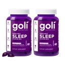 Goli Dreamy Sleep Gummy - 60 Count (Pack of 2) - Melatoniini, D-vitamiini, magnesium, ja sitruuna Balm Extract - Liivate, Gluteeniton, Vegan & ei-GMO