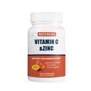 C-vitamiini 1000 mg sinkki, Rose Lantiot ja Citrus Bioflavonoids, Immuunituki täydentää antioksidantteja Protection, 120 kapselia