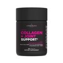 Livingood Daily Collagen + Joint Support, Grass Fed Multi Collagen Peptides I III V X, hyaluronihappo, Joint Support Supplement for Women & Men, Hiusten ihokynnet, Keto & Gluteenittomat, 120 kapselia