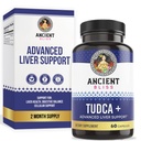 Tudca 500mg, 60 kapselia (Taurousodeoksikoolihappo) - Bilesuolat Maksan tuki täydentää, luonnollinen Bitter Maku-Vegan Friendly, Non GMO, Gluteenittomat kapselit antiikin Bliss