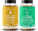 Puhdistakaa! Uric Acid Flush ja Vital Liver Bundle - Detox, Cleanse, ja korjaus yhteisen tuen & Aktiivinen liikkuvuus Plus Optimal Liver Function & Dgestive Health