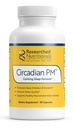 Tutkitut ravitsemustieteet Circadian PM - Edistää tervettä hermostoa, Histamine Response & Peaceful Nights with L Theanine, 5 HTP, Valerian juuri & GABA täydentää (90 kapselia)