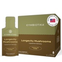 CYMBIOTIKA Liposomal Mushroom Supplement with Lion's Mane, Turkey Tail, B-vitamins, Cordyceps & Reishi Sienet, lisäravinteet Immuuneja ja energiaa, suklaa Fudge Flavor, 30 Pack