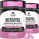 Hormonitasapaino naisille, PCOS, munasarjatuki, hedelmällisyys, kuukautiskierto ... Myo-Inositol & D-Chiro Inositol täydennysosa 40:1 Suhde Foolihappo, B12 & Probiootit...
