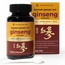 CHEONGHWA F&B Panax Ginseng Powder, 10% ginsenosidia (yhteensä 20 000 mg, 4 kuukauden toimitus), 4.23oz, +5 vuosi kasvanut Korean punainen Panax Ginseng, Focus & Immuuni tuki, ultra-fine jauhe, ei-GMO