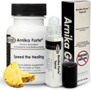 Recovery Bundle - Arnica kapselit & geeli mustelmia ja turvotusta varten - leikkauksen jälkeinen, kosmeettinen menettely ja vamman toipuminen Essentials
