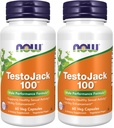 NYT lisäravinteet, TestoJackTM 100, LJ100®, Tongkat Ali (Eurycoma longifolia), Tribulus ja ZMA®, 60 Veg-kapselia (Pakkaus 2)