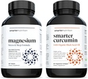 Multi-Active Magnesium tabletit & Curcumin Softgels - Potent & Biosablet, Active Curcumin Softgels Standarded to 95% Tetrahydrocurcuminoids [1-Kuukauden tarjonta]