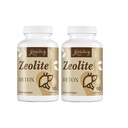 Zeolite Detox Capsules, Organic Active Charcoal, Bentonite Clay, 1-2 μm klinoptiloliitti, Maksimi-imeytyminen, Gut Liver Detox Cleanse Full Body for Women, 180 kapselia