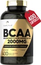 Carlyle BCAA kapselit ... 2000 mg ... 400 jauhepillerit.........................................................................................................................................................................................................................................