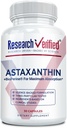 Tutkimus Varmistettu Astaksantiini - Tehokas antioksidantti, Fights Free Radikaalit, Tukee ihoa, aivot, silmät, ja sydän - Sinkki RDA, E-vitamiini, BioPerine - 30 kapselia - Ei-GMO, Valmistettu Yhdysvalloissa