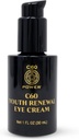 C60 Power Youth Renewal Eye Cream - Eye Cream for ryppyjä & Puffiness, Anti ikääntyminen ihonhoito naisille ja miehille, 99,99% puhdasta sublimated C60, kupari Peptides, & korkea laatu ainesosat - 1 fl oz