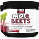 FORCE FACTOR Yhteensä Beets Superfood Beet Root Powder 2-pakkaus, nitraatit tukemaan verenkiertoa, veren virtausta, typpioksidia, energiaa, Endurance, kestävyys, kestävyys, sydän- ja verisuonitautien terveys täydentää, 60 tarjoilua