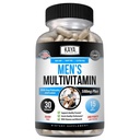 Kaya Naturals Multivitamiini miesten - miesten eturauhas Monivitamiini - Multi Mineral Daily Supplement - Pillerit miesten - Tukee Terve Prostate - Vitamiinit para Hombres - 30 Kasviskapselit