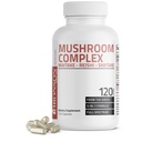 Bronson Triple Mushroom Complex - Maitake - Reishi - Shiitake - Tehokas antioksidantti ja immuunijärjestelmän Booster - Full Spectrum Mushroom Complex - 600 mg kapselit - 120