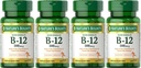 Luonnon Bounty-vitamiini B-12 500 mcg, 100 ea (pakkaus 4)