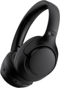 QCY H3 ANC Bluetooth kuulokkeet Over Ear, Aktiivinen melu Canceling Bluetooth 5.4 Mikrofonit, Hi-Res Audio Sound, Multipoint Connection, 60H Playback, Custom EQ kautta App(Musta)