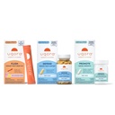 Uqora Complete regimen with Flush, Defend & Promote - virtsateiden tuki D-Mannose, C-vitamiini, vihreä teeuute, Probiootit & enemmän - Kattava virtsarakon terveystuki* - 3-osa Bundle