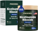 Uusi NAD + täydennysosa - Resveratrol, liposomaalinen nikotinamidi Ribosidi, Quercetin- korkea puhtaus NAD täydentää energia, Focus - 80 Count, 900mg