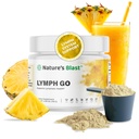 Lymph Go - Lymphatic Drainage Supplement for Women & Men - Lymph System Support - kanssa bromelain, Echinacea, Burdock Root, Voikukka, Rutin, Kelp & More - 4.06 Oz - 30 Tarjoilut - Trooppinen Flavor