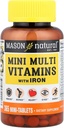 Mason vitamiinit Mason Päivittäinen useita vitamiineja kanssa rautaa tabletteja