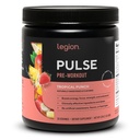LEGION Pulse Pre Treenout - Kaikki luonnon typpioksidin esitreenaamisen Drink to Boost Energy, Creatine Free, Luonnollisesti makeutettu, Beta Alanine, Cipulline, Alpha GPC (trooppinen punch)