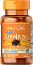 Puritan's Pride Lutein 20 mg ja Zeaksantiini 60 Softgels