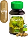 Andes Graviola kapselit - Rikas C-vitamiinia & kuitua - Immuunijärjestelmän stimuloija - Terve Cell toiminto - Vegaani, Ei GMO, Gluteeniton, Reilun kaupan Certified - 100 Soursop pillereitä (400 mg)
