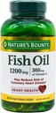 Nature's Bounty Fish Oil, tukee Heart Health, 1200 Mg, Rapid Release Softgels, 200 Ct
