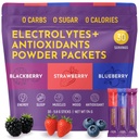 Keto Vitals Berry Electrolytes Powder Packets Ei sokeria Keto Friendly Electrolytes Travel Packets 