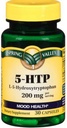 Spring Valley - 5- HTP 100 mg, 30 kapselia