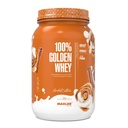 Maxler 100% Golden Whey Protein - 24g Protein per Serving - Premium Whey Protein Powder for Pre Post Treout - Fast-Absorbing Whey Concentral, Isolate & Hydrolysate Blend - Cinnamon Bun 2 lbs