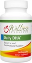 Wellness Resources Daily DHA - Korkein teho & Puhtaus DHA Fish Oil TG Form (90 kapselia)