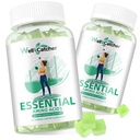 EAA Gummies Essential Amino Acids - 60 päivää tarjonta Kaikki 9 Essential Aminos ja kaikki haarautunut-Chain Aminos (BCAA) Sokeri Ilmainen lihasten Recovery Energy Tuki Ei GMO Green Apple Flavor