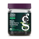 Gaia Yrtit GaiaKids Musta Elderberry Päivittäinen Gummies lapsille - Delicious Immune Support Supplement - Certified Organic Black Elderberries for Immunosystem System Support - 40 Gummies (40-Day Supply)