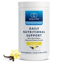 Equilife Daily Nutritional Support, All-in-One Multivitamiini Aterian korvaaminen, puhdas Vanilla Flavor, 15G Kasviproteiini, tukee yleistä hyvinvointia lukien energia, digestio, & iho, 14 tarjoilua Tub