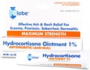 Globe Hydrokortisoni Maximum Strength Läpinäkyvä Voide 1%,1 oz ...