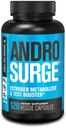 Jacked Factory Androsurge Estrogeenisalpaaja miehille - Natural Testosteroni Booster miesten & Estrogeeni Metabolizer kanssa Tongkat Ali, DIM, Long Jack & More - Test Booster & Muscle Builder - 120 Count