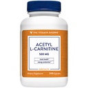 Vitamiini Shoppe Acetyl-L-karnitiini 500 mg ... tukee terveitä aivoja ja muistia, edistää energiantuotantoa...