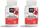 Koko ruokatori, L Glutamiini 500Mg Kasviskapselit, 100 Lukumäärä (Pakki 2)